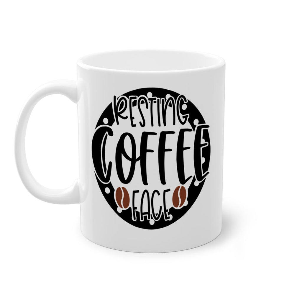 resting coffee face 41#- coffee-Mug / Coffee Cup