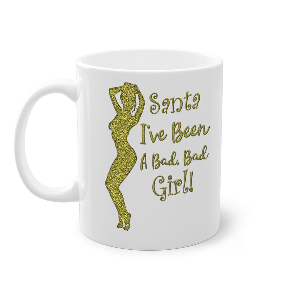 santa ive been a bad girl green 447#- christmas-Mug / Coffee Cup