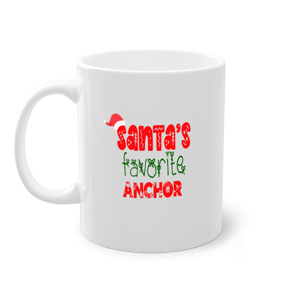 santas favorite anchor style 639#- christmas-Mug / Coffee Cup