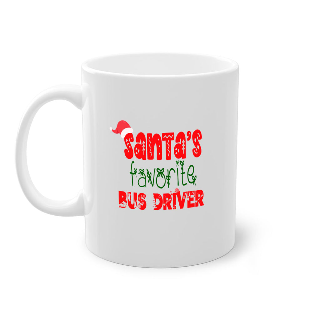 santas favorite bus driver style 692#- christmas-Mug / Coffee Cup