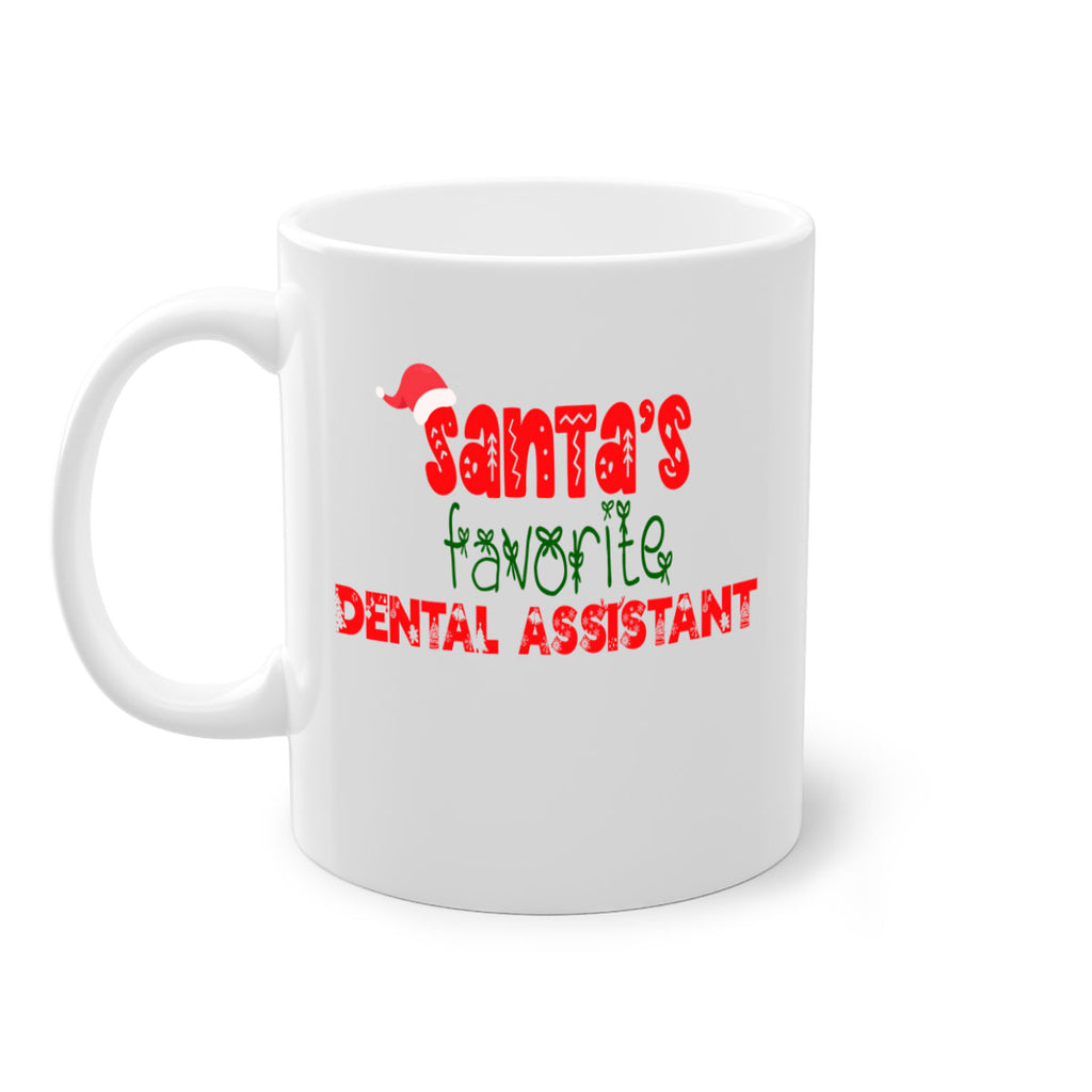 santas favorite dental assistant style 774#- christmas-Mug / Coffee Cup
