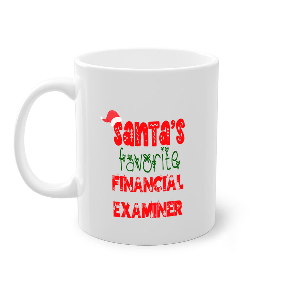 santas favorite financial examiner style 818#- christmas-Mug / Coffee Cup