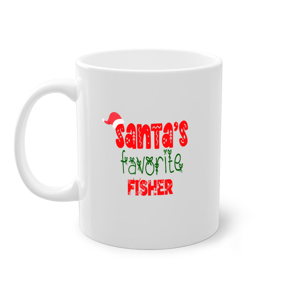 santas favorite fisher style 826#- christmas-Mug / Coffee Cup