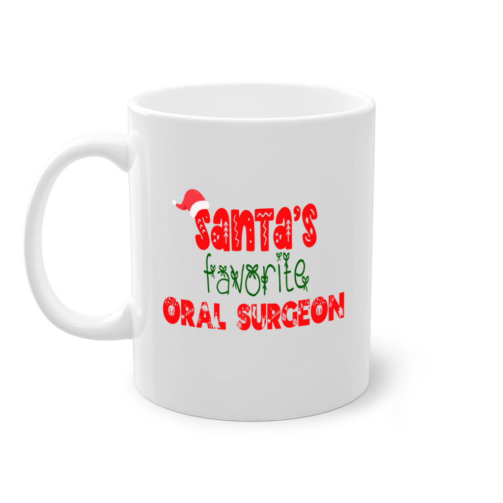 santas favorite oral surgeon style 990#- christmas-Mug / Coffee Cup