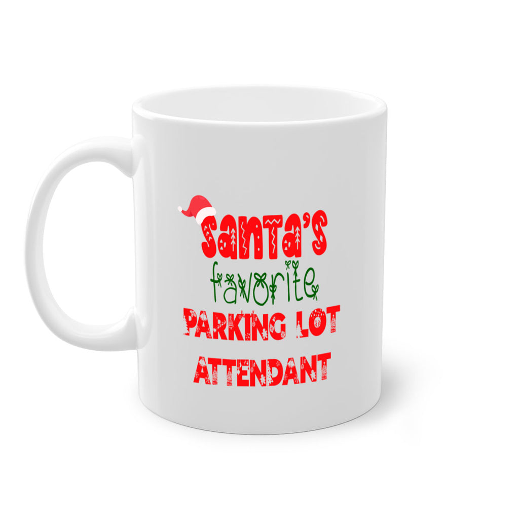 santas favorite parking lot attendant style 999#- christmas-Mug / Coffee Cup