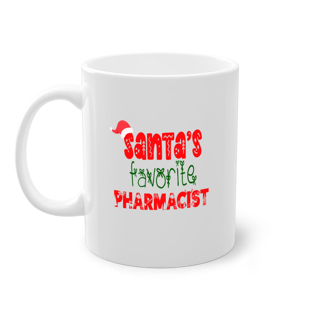 santas favorite pharmacist style 1009#- christmas-Mug / Coffee Cup