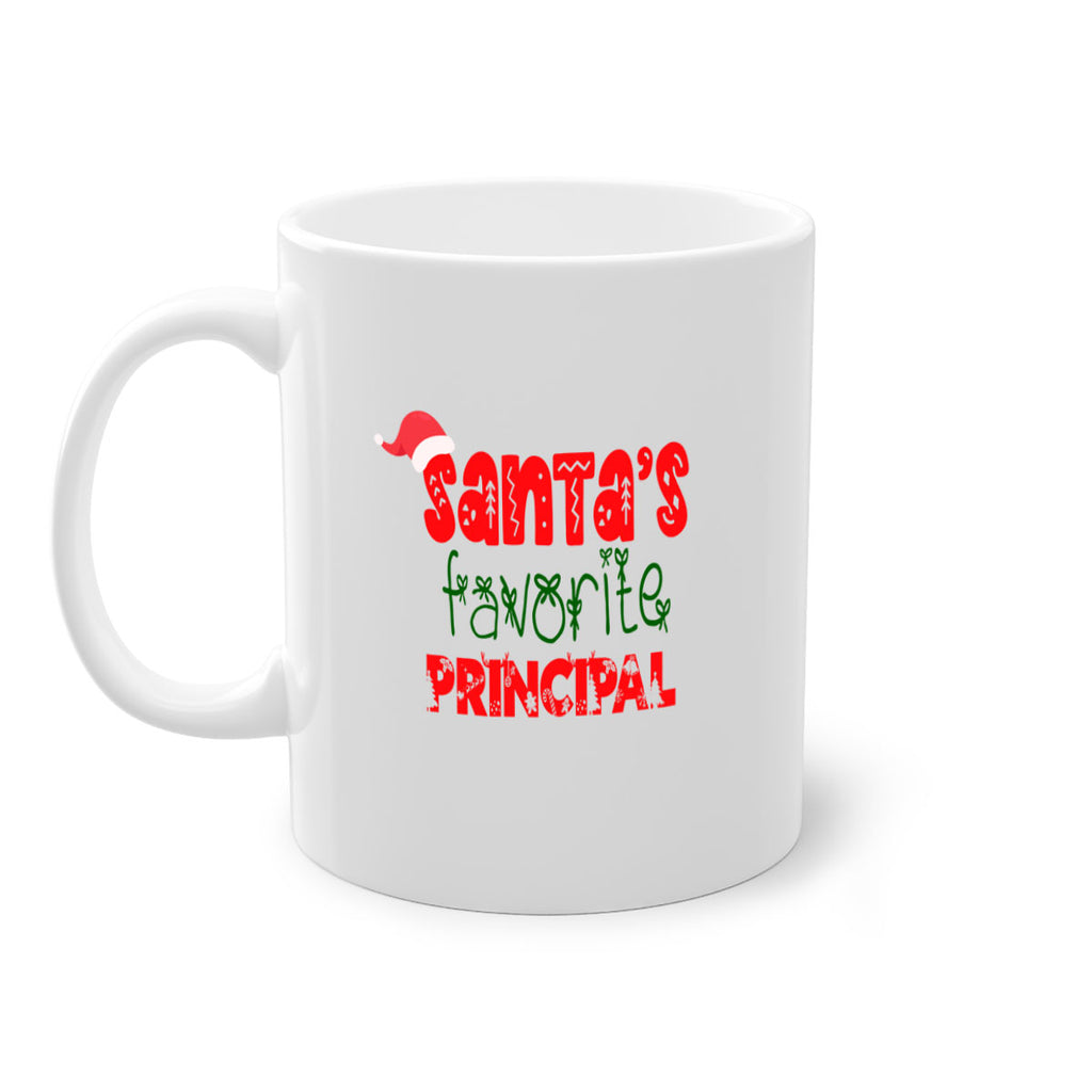 santas favorite principal style 1037#- christmas-Mug / Coffee Cup