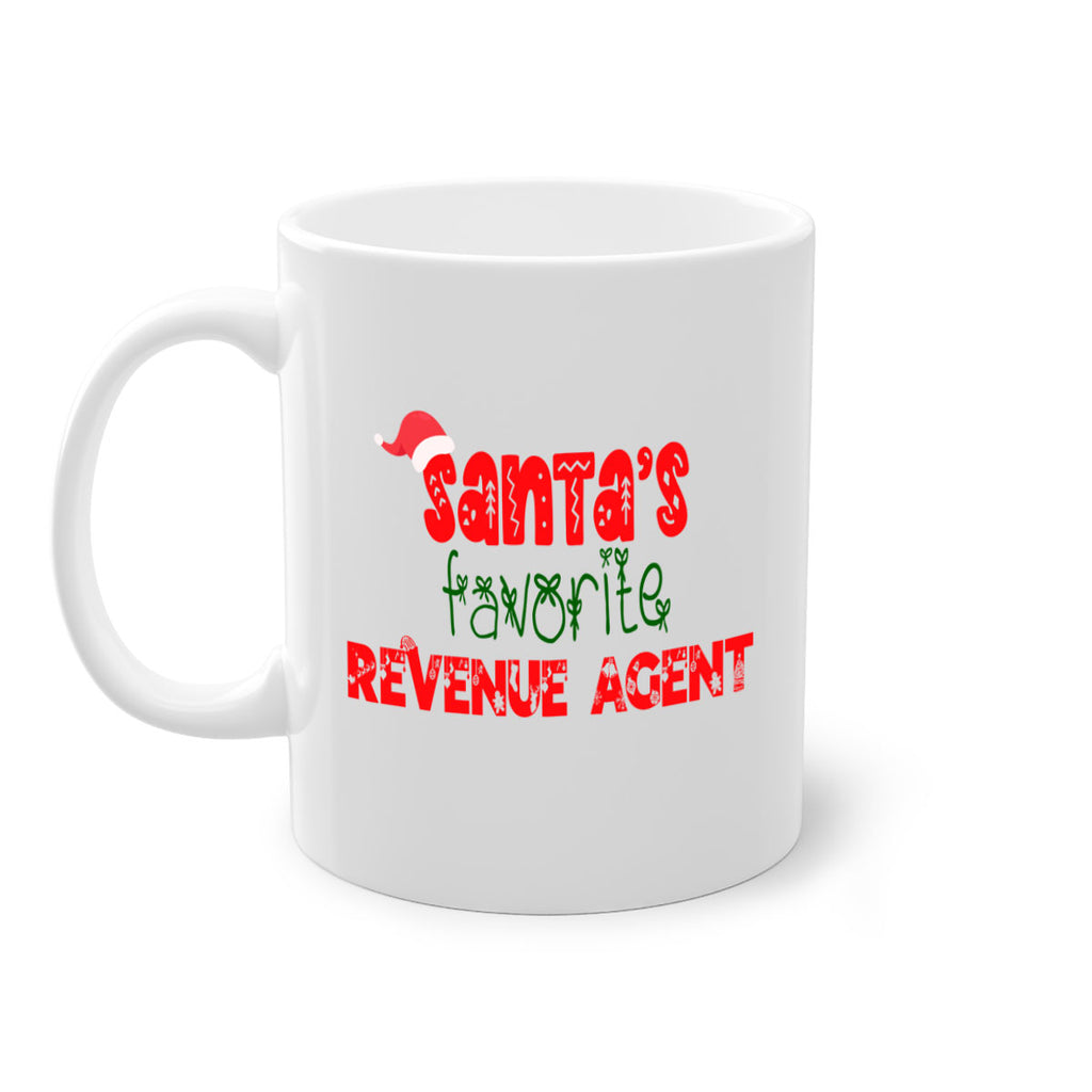 santas favorite revenue agent style 1064#- christmas-Mug / Coffee Cup