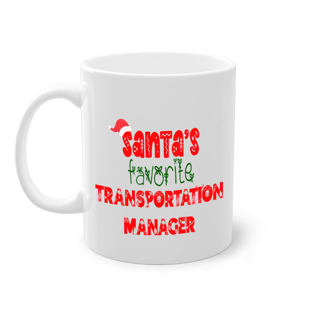 santas favorite transportation manager style 1129#- christmas-Mug / Coffee Cup