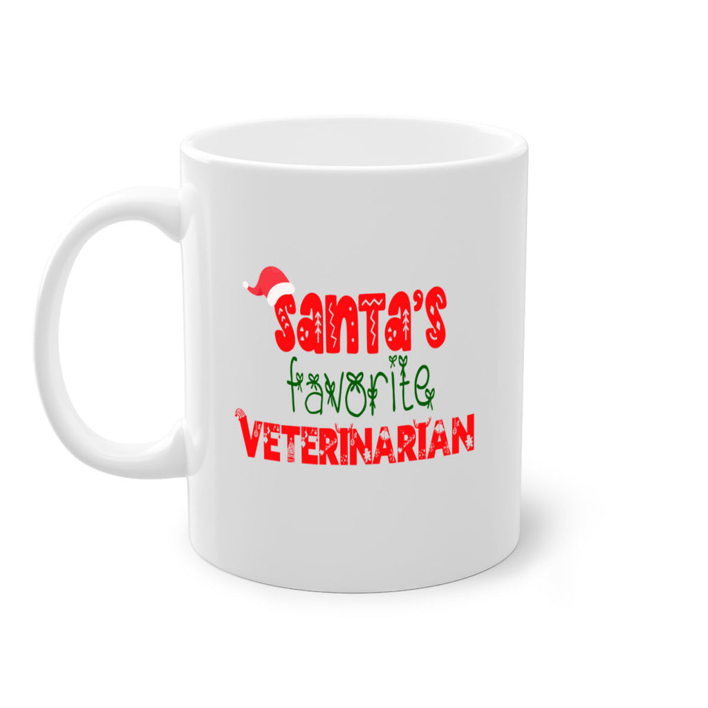 santas favorite veterinarian style 1145#- christmas-Mug / Coffee Cup
