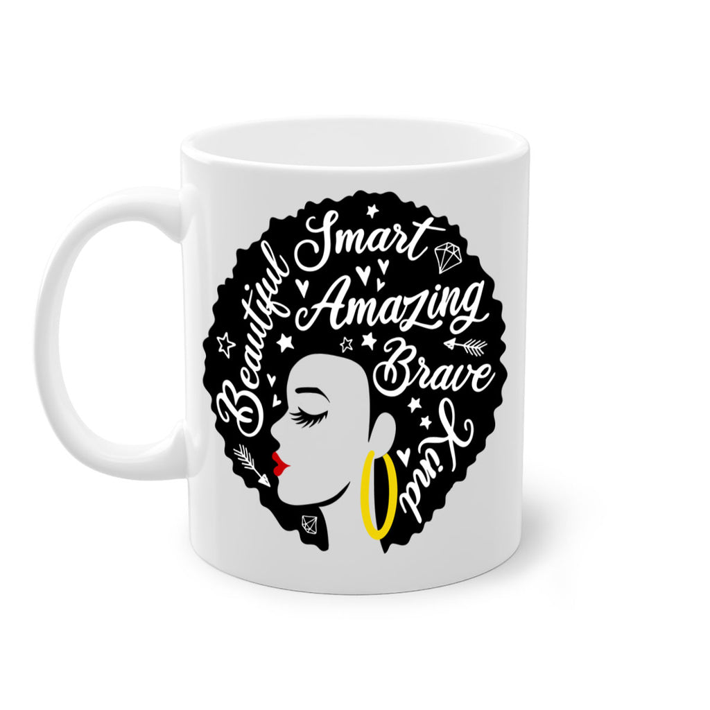 smart beautiful Style 5#- Black women - Girls-Mug / Coffee Cup