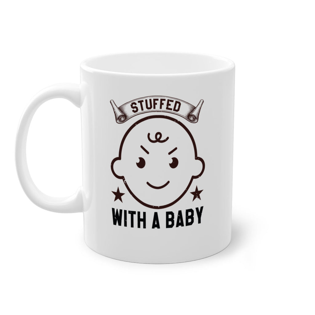 stuffed with a baby Style 14#- baby shower-Mug / Coffee Cup