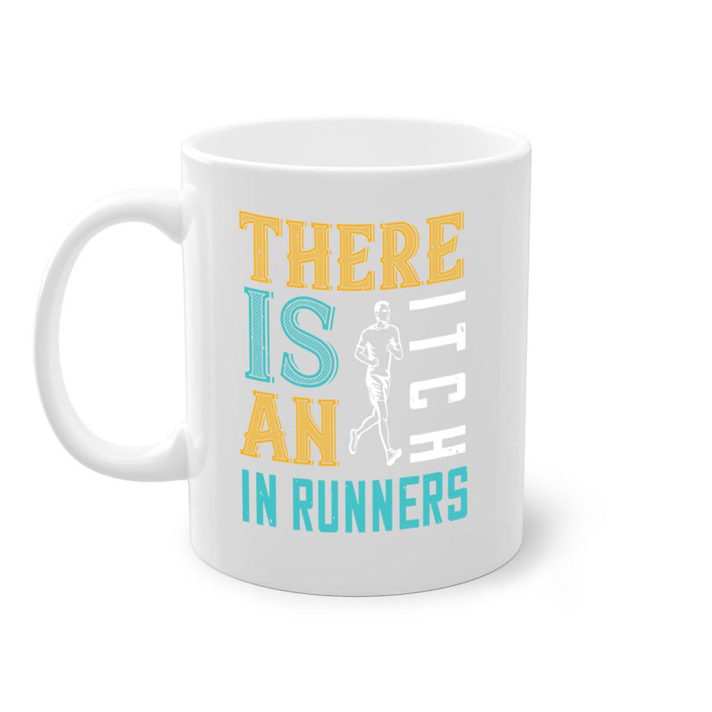 there is an itch in runners 9#- running-Mug / Coffee Cup