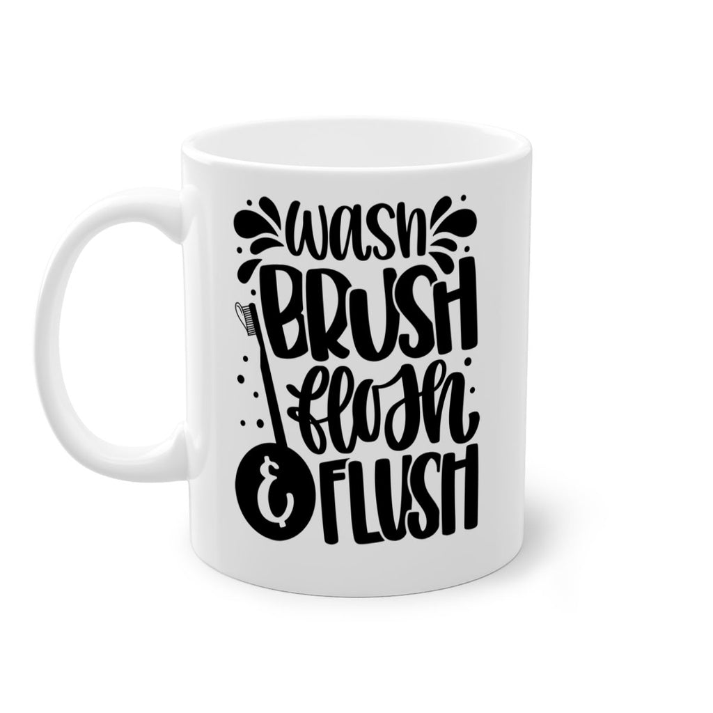 wash brush flosh flush 9#- bathroom-Mug / Coffee Cup