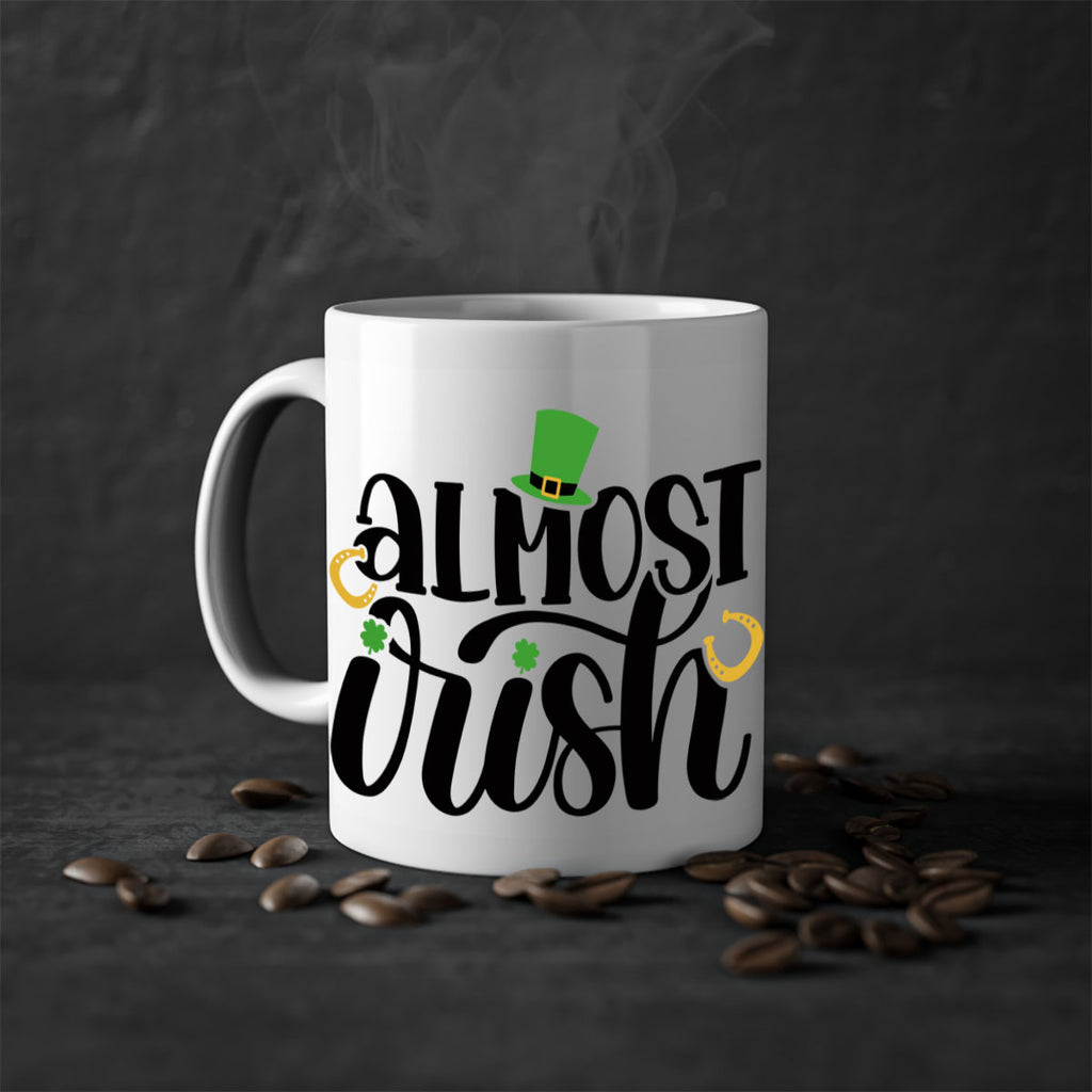 Almost Irish Style 107#- St Patricks Day-Mug / Coffee Cup