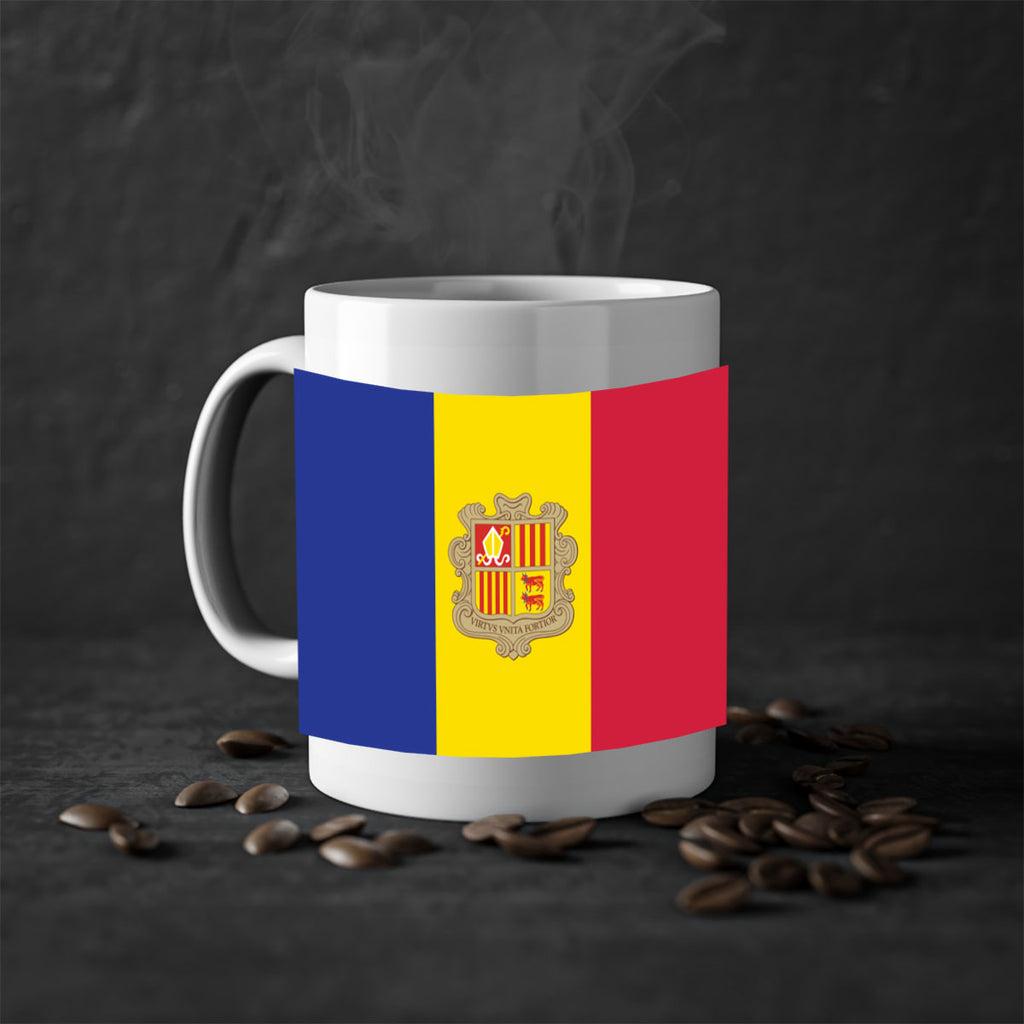 Andorra 194#- world flag-Mug / Coffee Cup