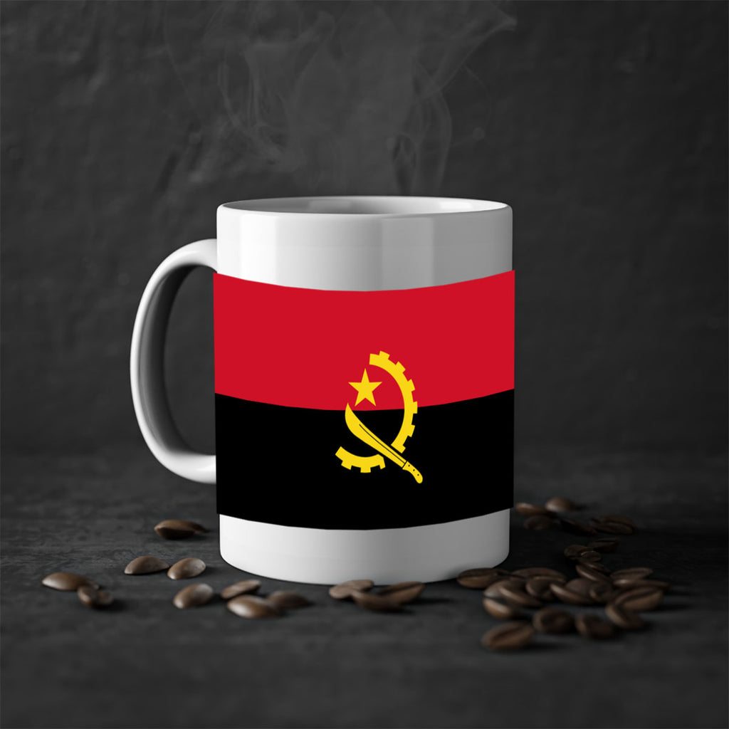 Angola 193#- world flag-Mug / Coffee Cup