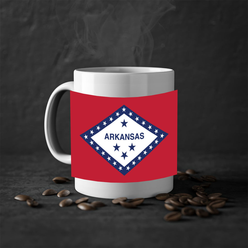 Arkansas 48#- Us Flags-Mug / Coffee Cup