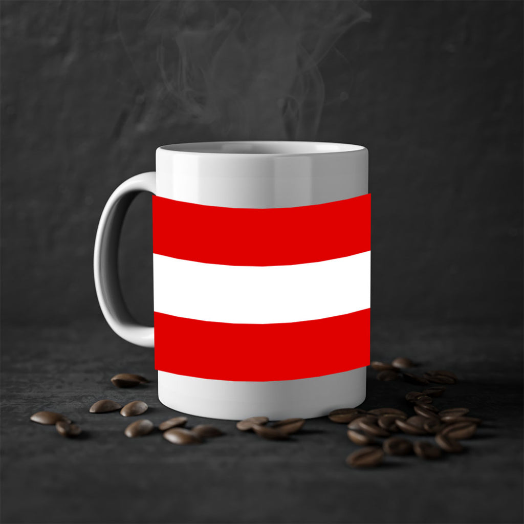 Austria 188#- world flag-Mug / Coffee Cup
