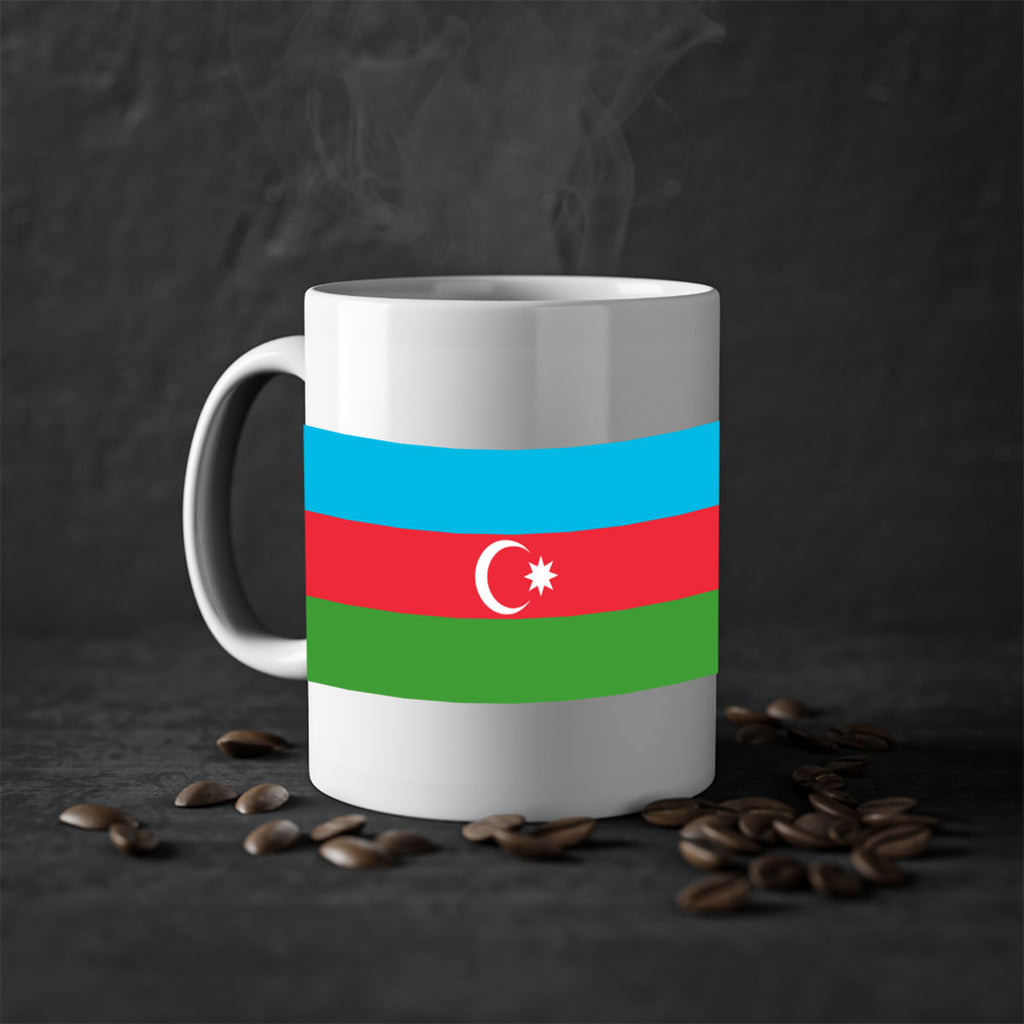 Azerbaijan 187#- world flag-Mug / Coffee Cup