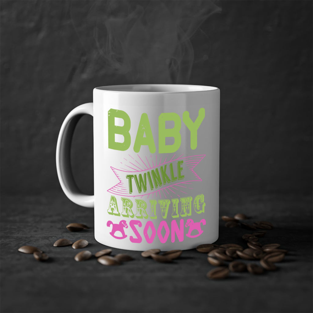 Baby Twinkle arriving soon Style 293#- baby2-Mug / Coffee Cup