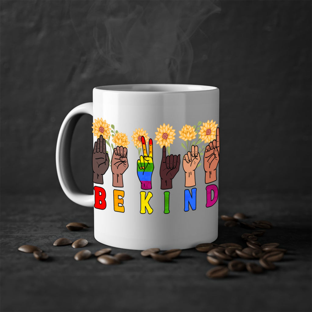 Be Kind Sign Language Hand Talking Lgbt 20#- lgbt-Mug / Coffee Cup