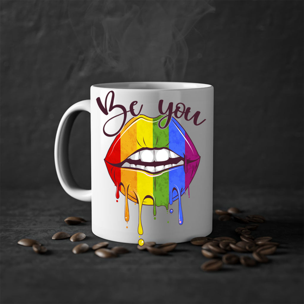 Be You Lips Lgbt Pride  58#- lgbt-Mug / Coffee Cup