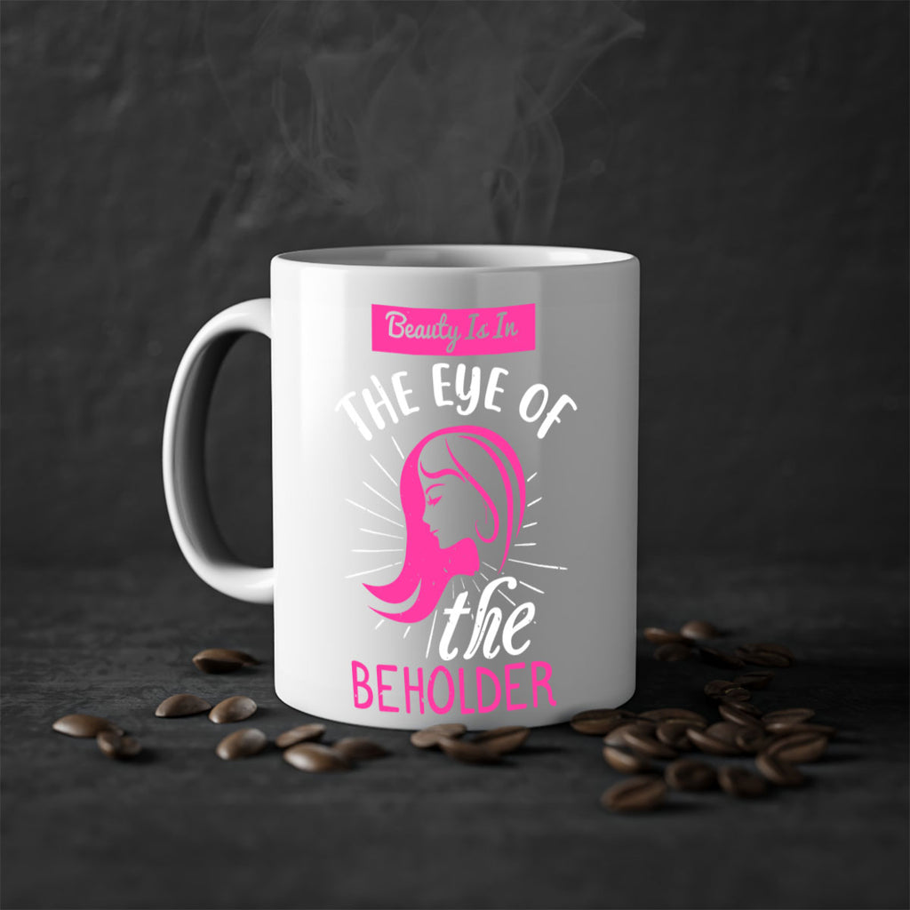 Beauty is in the eye of the beholder Style 169#- makeup-Mug / Coffee Cup