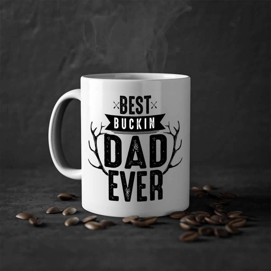 Best Buckin Dad ever 48#- dad-Mug / Coffee Cup