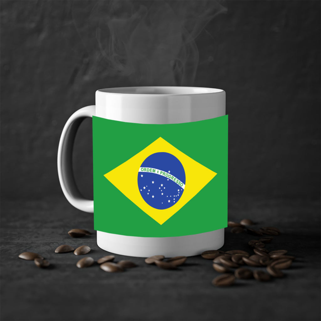 Brazil 174#- world flag-Mug / Coffee Cup