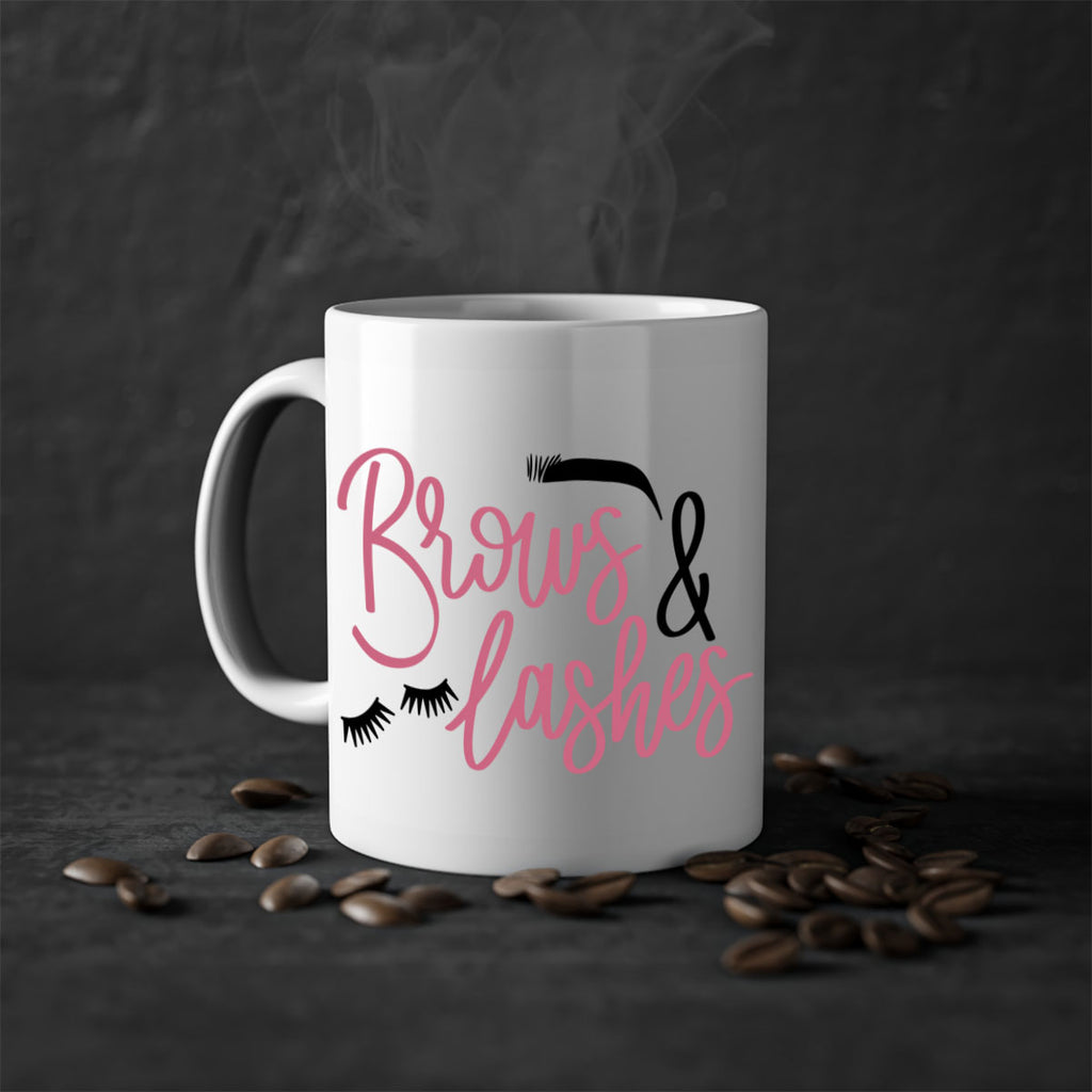 Brows Lashes Style 122#- makeup-Mug / Coffee Cup