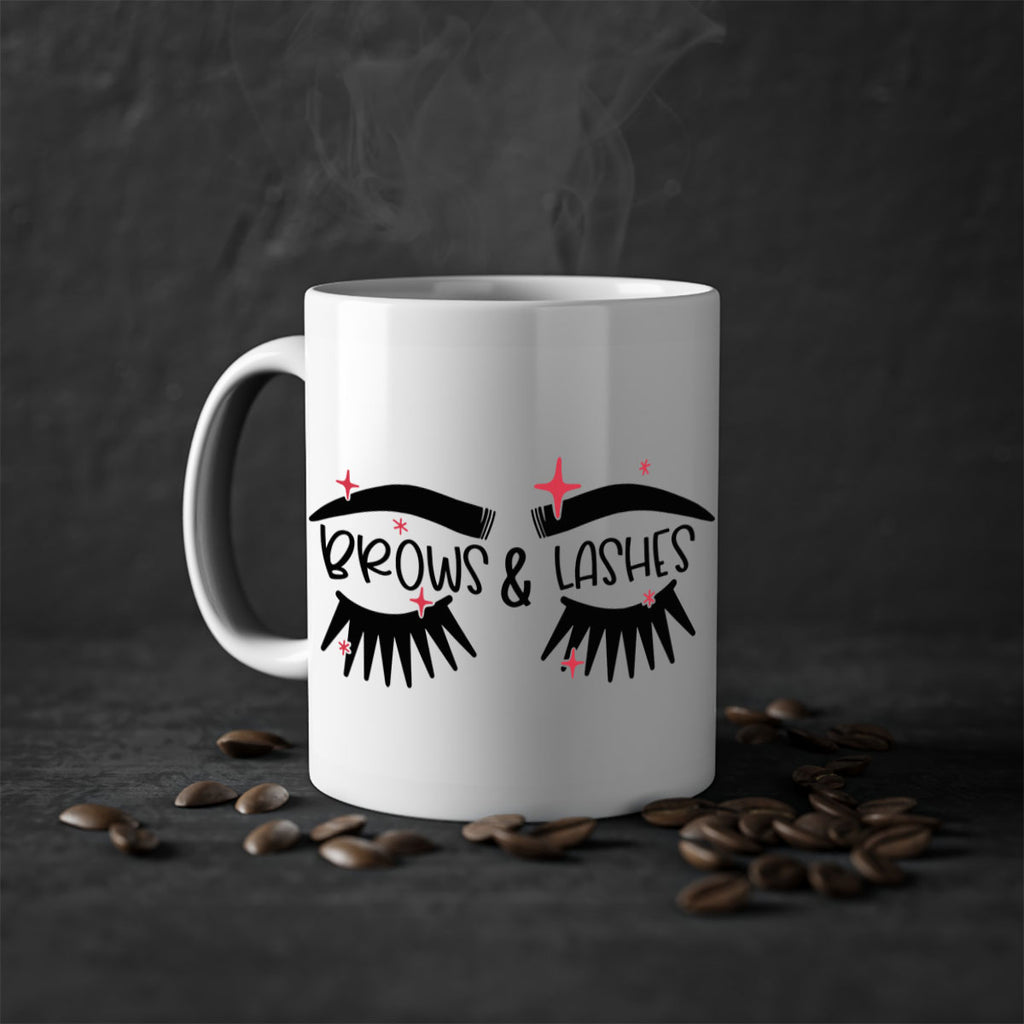 Brows Lashes Style 123#- makeup-Mug / Coffee Cup