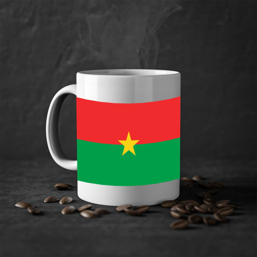 Burkina Faso 171#- world flag-Mug / Coffee Cup