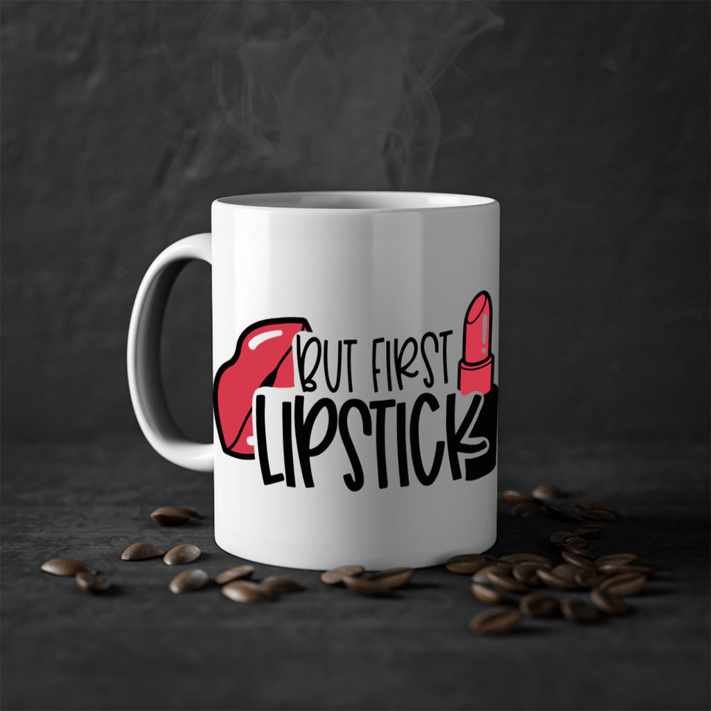 But First Lipstick Style 119#- makeup-Mug / Coffee Cup