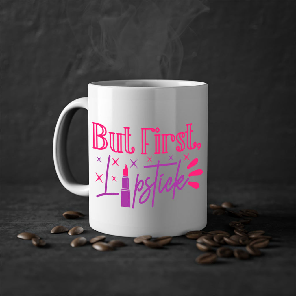 But First Lipstick Style 244#- makeup-Mug / Coffee Cup