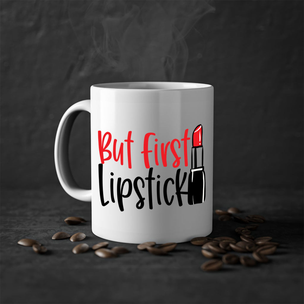 But First Lipstick Style 246#- makeup-Mug / Coffee Cup