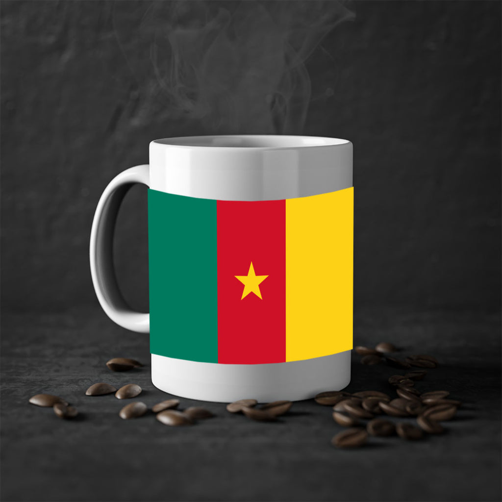 Cameroon 167#- world flag-Mug / Coffee Cup