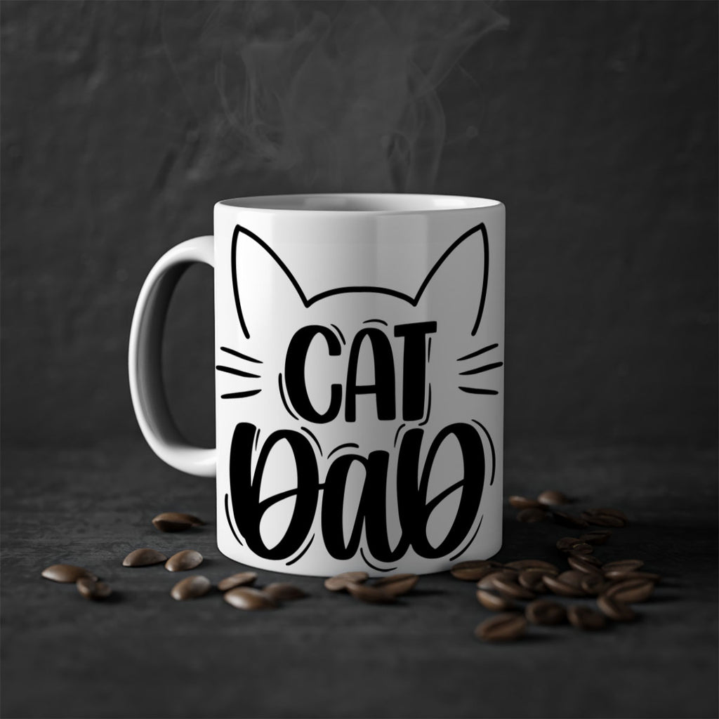 Cat Dad Style 81#- cat-Mug / Coffee Cup