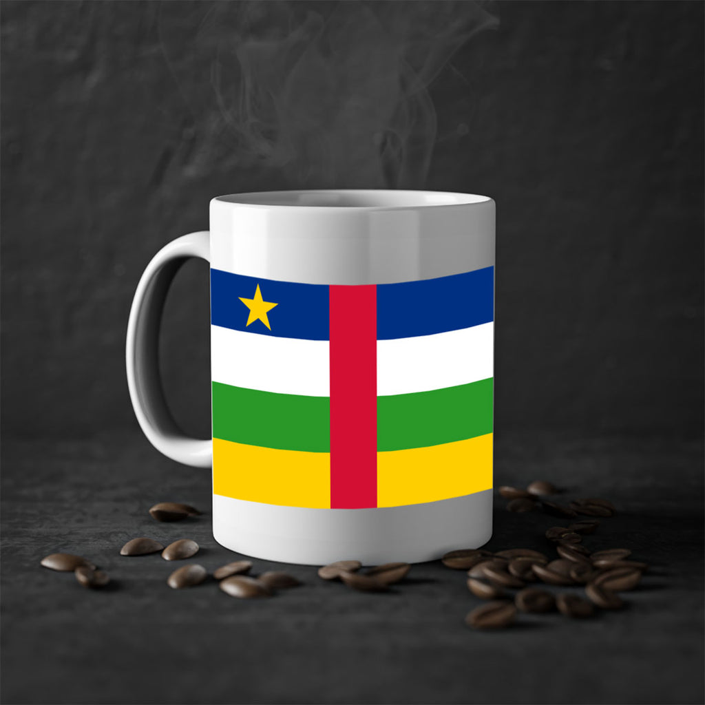 Central African Republic 165#- world flag-Mug / Coffee Cup