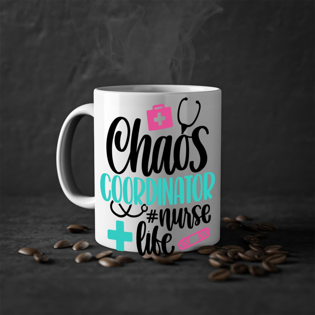 Chaos Coordinator Nurse Life Style Style 214#- nurse-Mug / Coffee Cup