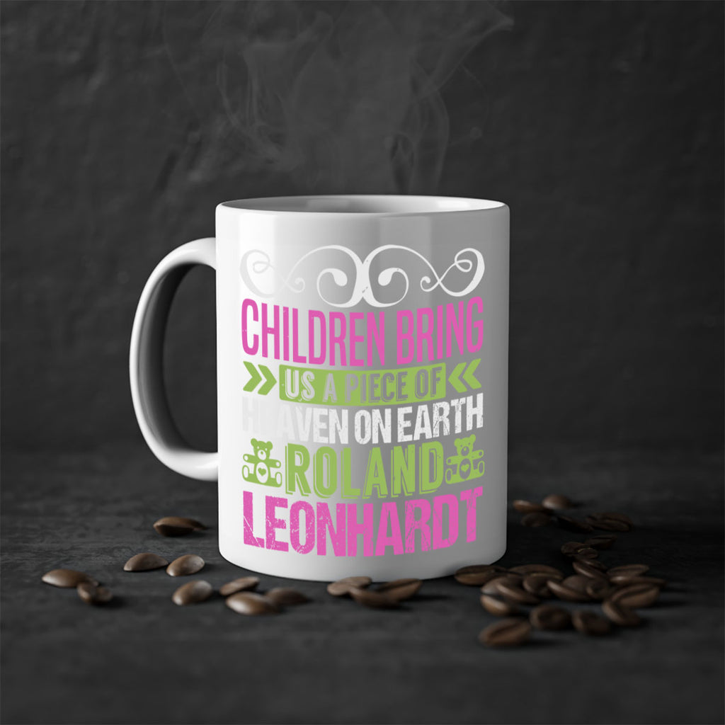 Children bring us a piece of Heaven Style 284#- baby2-Mug / Coffee Cup