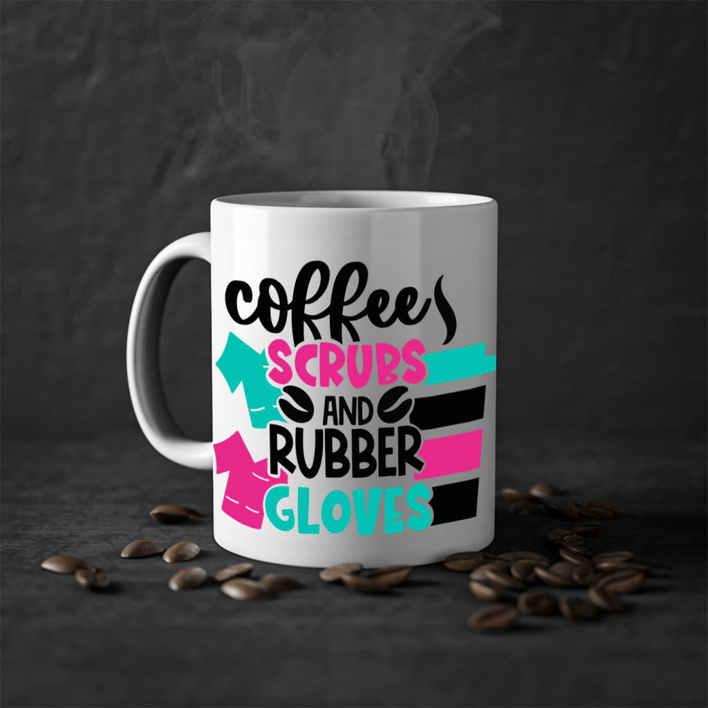 Coffee Scrubs And Rubber Gloves Style Style 209#- nurse-Mug / Coffee Cup