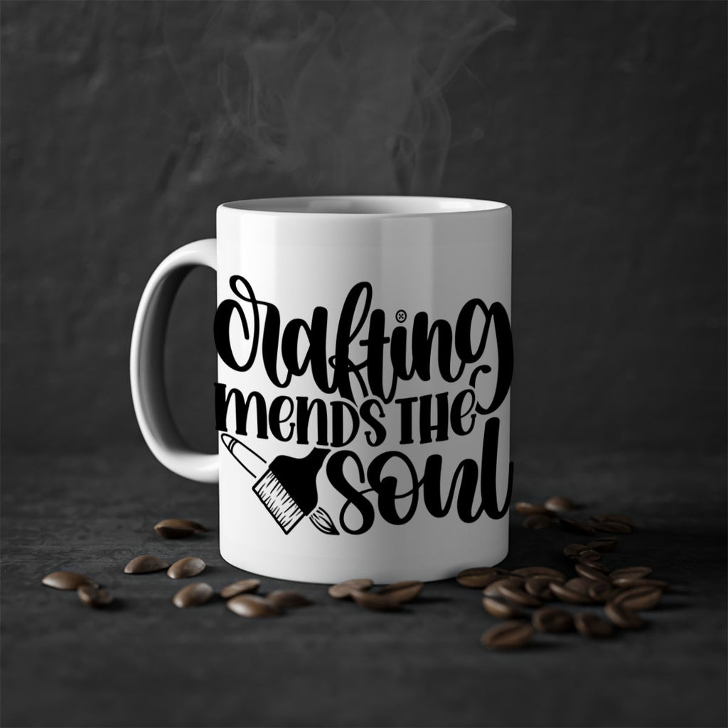 Crafting Mends The Soul 32#- crafting-Mug / Coffee Cup