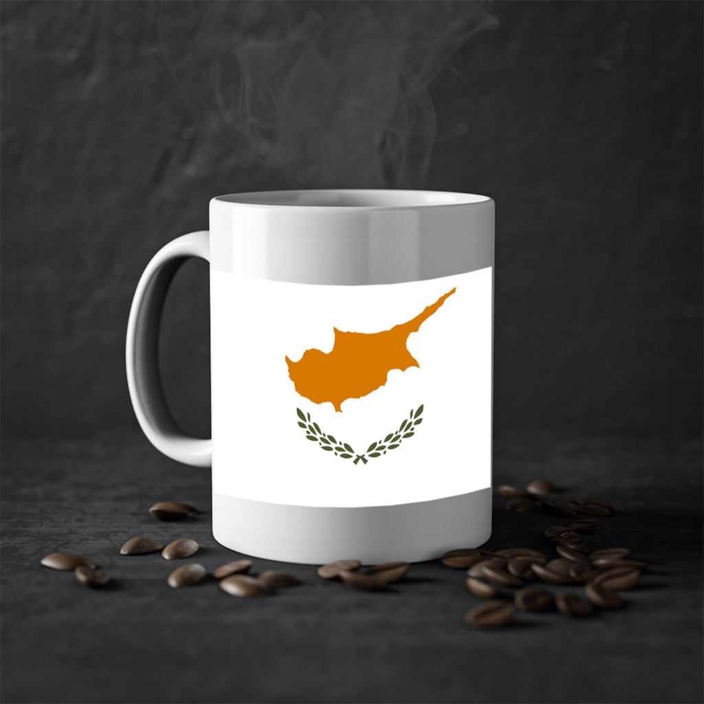 Cyprus 153#- world flag-Mug / Coffee Cup