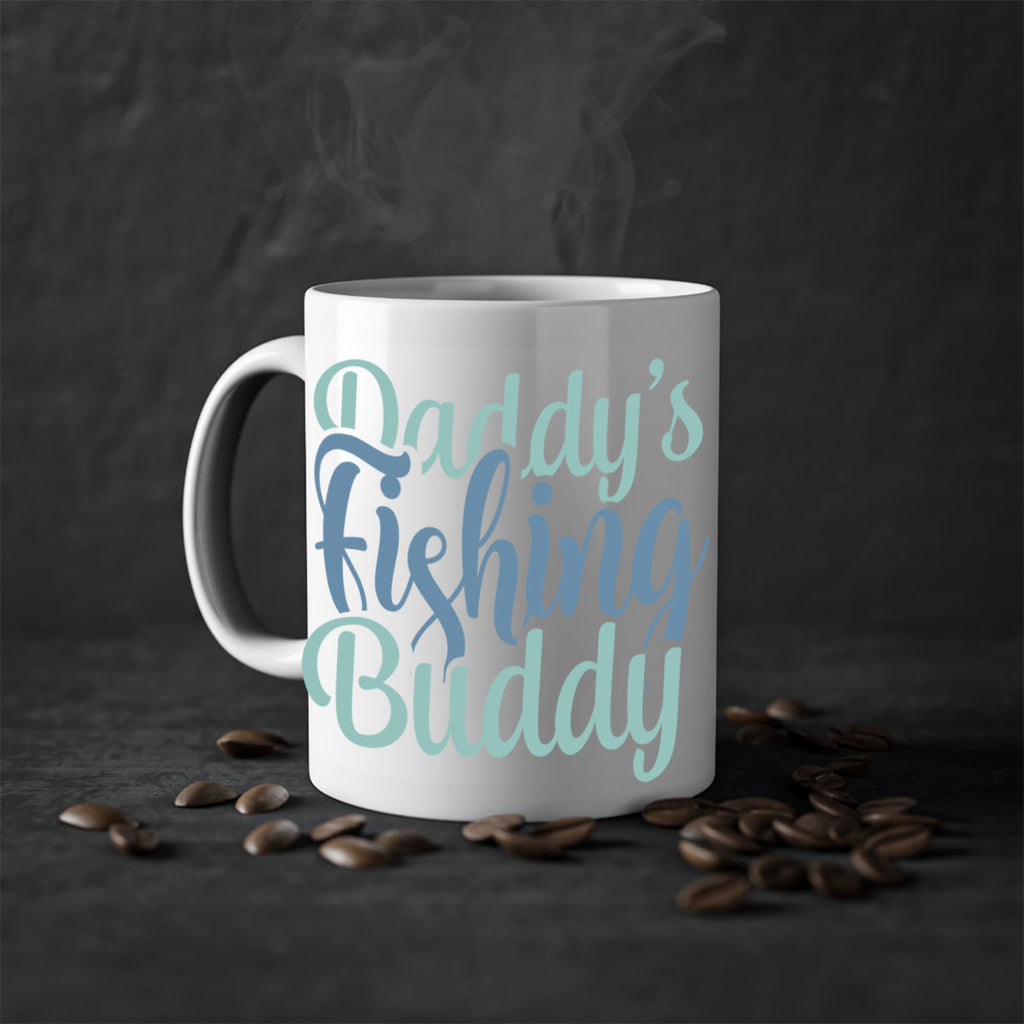 Daddys Fishing Buddy 20#- dad-Mug / Coffee Cup