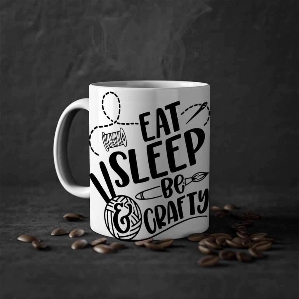 Eat Slepp Be Crafty 28#- crafting-Mug / Coffee Cup