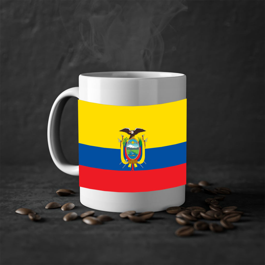 Ecuador 147#- world flag-Mug / Coffee Cup