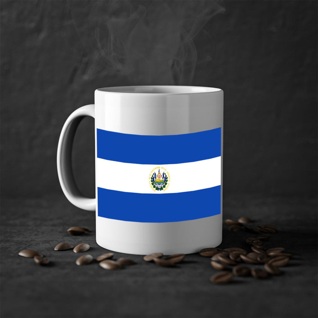 El Salvador 145#- world flag-Mug / Coffee Cup