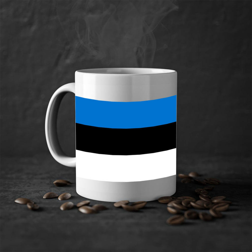 Estonia 142#- world flag-Mug / Coffee Cup