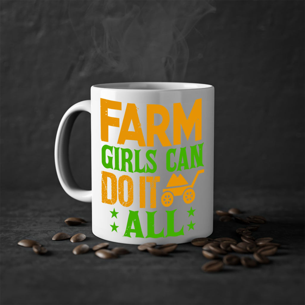 Farm girls can do it all 13#- Farm and garden-Mug / Coffee Cup